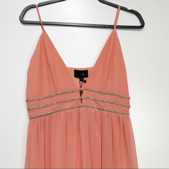 NWT NBD Giavanna Gown in Sorbet Pink - Picture 7 of 10
